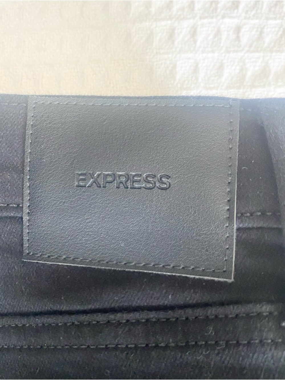 Express Black Skyscrapee Flare Jeans size 12L - Picture 3 of 9